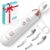 COSLUS Professional Manicure Pedicure Kit: 5 in 1 Electric Nail File Set Toenail Grinder, 5 Speed Cordless Nail Drill for Thick Nail Toenail Cuticle, Hand Feet Trimmer Buffer for Women Men Baby Pets