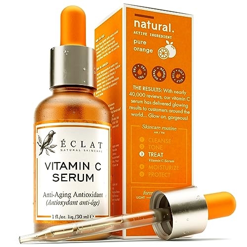 Vitamin C Face Serum – Dark Spot Remover Facial Serum, Vit C Serum with Hyaluronic Acid, Ferulic Acid, & Vit E – Anti Aging and Skin Brightening Serum, Pure Vitamin C Serum Skin Care 30 ml