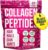 Collagen Peptides Powder for Women Hydrolyzed Collagen Supplements Types I – III Non-GMO Grass-Fed Gluten-Free Kosher Pareve Unflavored Easy to Mix Drink Healthy Hair Skin Joints Nails 10 Oz