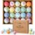 Bath Bombs Set, 20 pcs Natural Shea Butter & Safe Oil Bath Bomb for Skin Moisturizing, Handmade Bubble Bath & Fizzy, Ideal Presents for Women