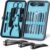 Utopia Care Manicure Kit Nail Clippers for Men and Women, 15 Piece Professional Stainless Steel Manicure Set with Nail Kit, Pedicure Kit and Nail Care Grooming Kit with Luxurious Travel Case – Black
