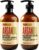 Argan Oil Shampoo and Conditioner Set – Sulfate Free Moroccan Care with Keratin – For Curly, Straight, Dry and Damaged Hair – Moisturizing, Hydrating, Anti Frizz Salon Technology