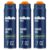Gillette PRO Shaving Gel for Men, Cools to Soothe Skin and Hydrates Facial Hair, Pack of 3 – Total 21 oz.
