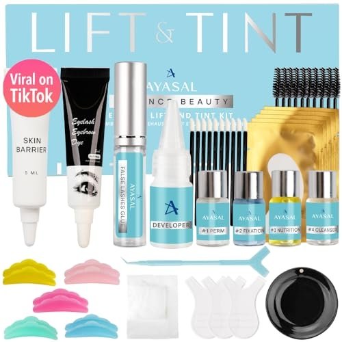 Lash Lift Kit: Eyelash Lift Kit – With Detailed Instruction Eyelash Perm Kit – Easy for Beginner and Professional Lash Perm Kit – Achieve Salon-Quality Lashes Lift with Safe and Effective Resul