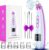 Newest Blackhead Remover Pore Vacuum Upgraded Facial Pore Cleaner Electric Comedone Whitehead Extractor Tool-5 Suction Power,5 Probes,USB Rechargeable Blackhead Vacuum Kit for Women & Men