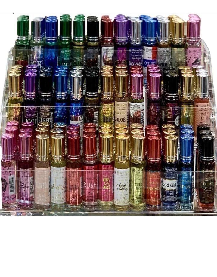 Wholesale Roll-On Oil Perfume for Women and Men/Paquetes al por mayor de perfumes en aceite para hombre y mujer (12 units of 12ml each one)